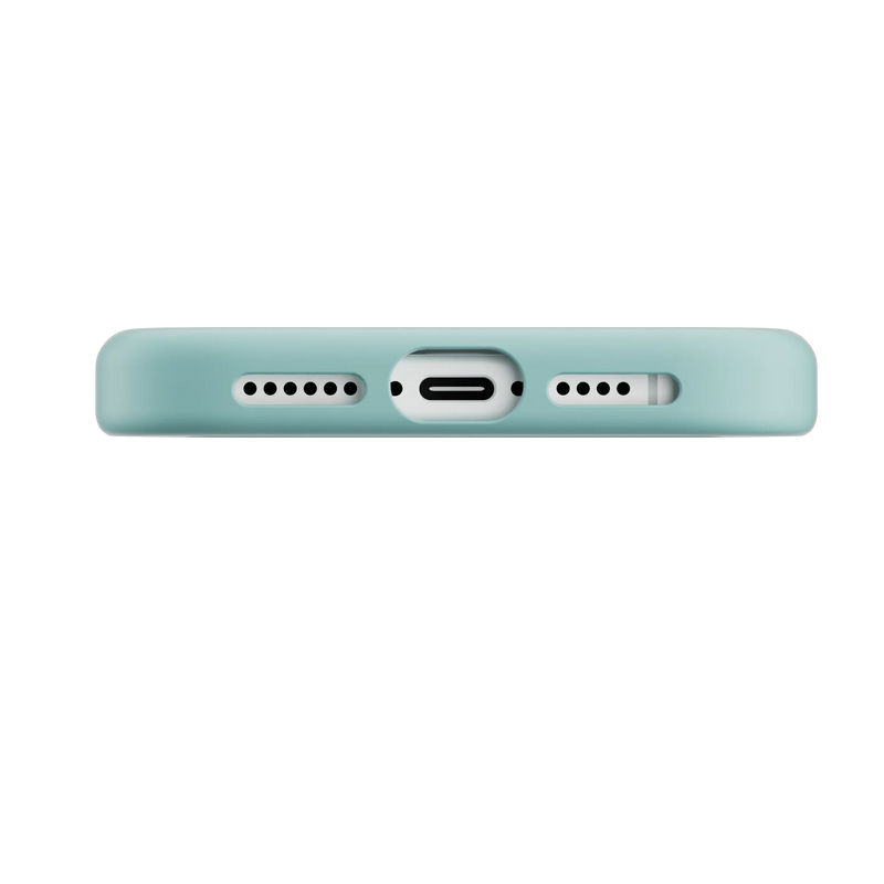 Aqua Mageasy Vibrant M shockproof case for iPhone 16 (2024) available at SpotnGrab Lebanon, showcasing its vibrant blue color