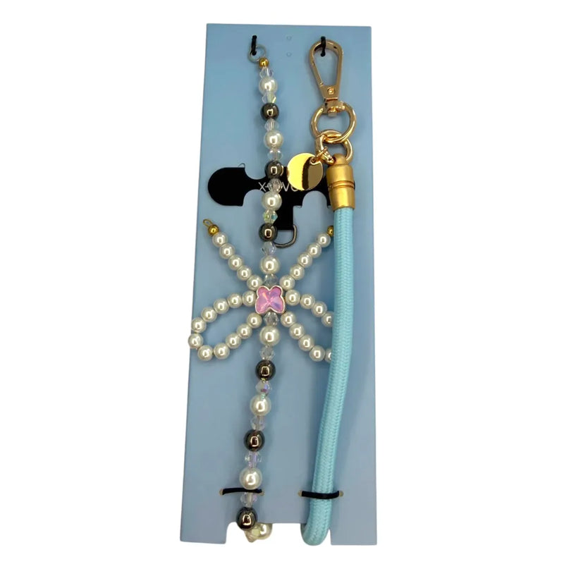 Assorted X-Level Multi Strap universal phone lanyards in beaded and ribbon with packaging on Spotngrab Lebanon.