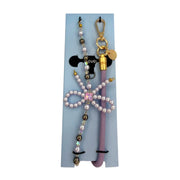 Assorted X-Level Multi Strap universal phone lanyards in beaded and ribbon with packaging on Spotngrab Lebanon.