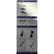 Assorted X-Level Multi Strap universal phone lanyards in beaded, ribbon, and leather packaging on Spotngrab Lebanon.