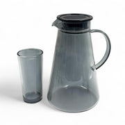 7-Pcs Glass Pitcher Set with 6 Tumblers & Lid – view 2 | SpotNGrab Lebanon