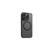 Skin-friendly magnetic phone case with orange ring – anti-slip and stain-resistant design iphone 16 pro 6.3 balck 