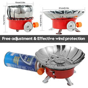 Windproof Lotus folding camping stove Lebanon spotngrab