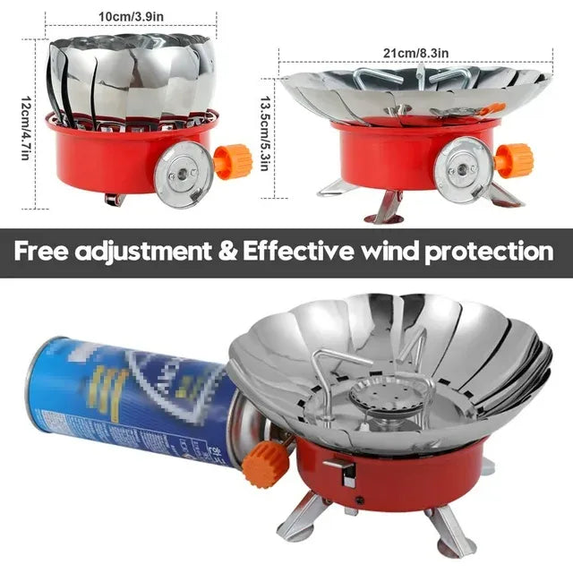 Windproof Lotus folding camping stove Lebanon spotngrab