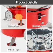 Windproof Lotus folding camping stove Lebanon spotngrab
