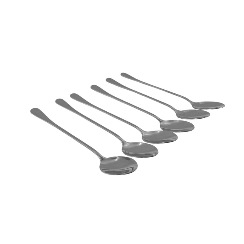 Set of 6 long handle stainless steel cocktail spoons for tall glasses at spotngrab lebanon