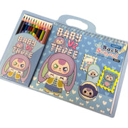 Educational coloring book set for kids and toddlers on Spotngrab Lebanon.