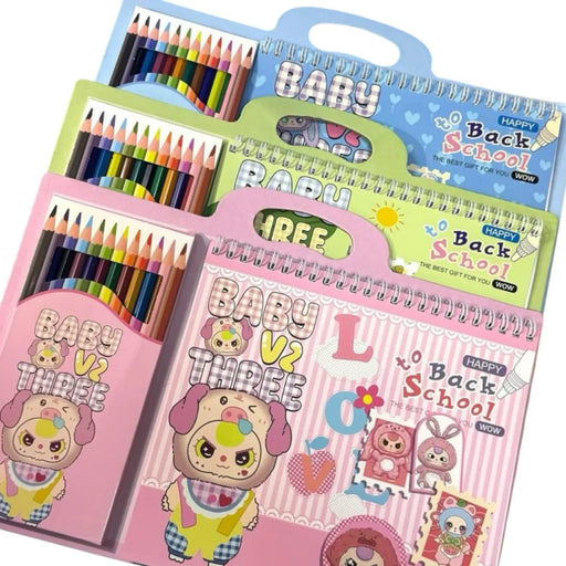 Educational coloring book set for kids and toddlers on Spotngrab Lebanon.