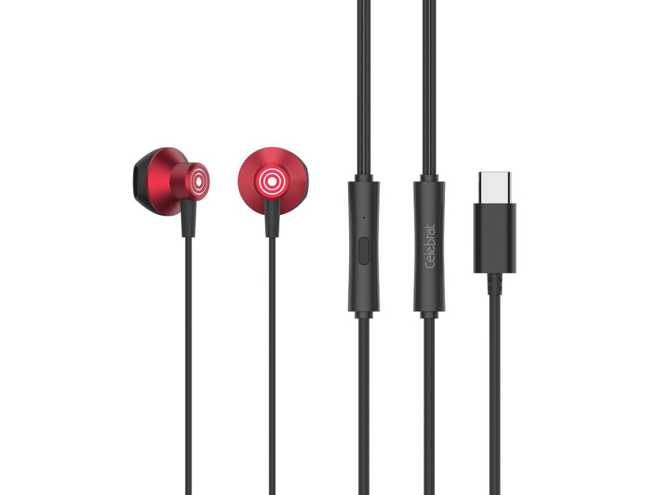 Celebrat Earphones D14 USB-C