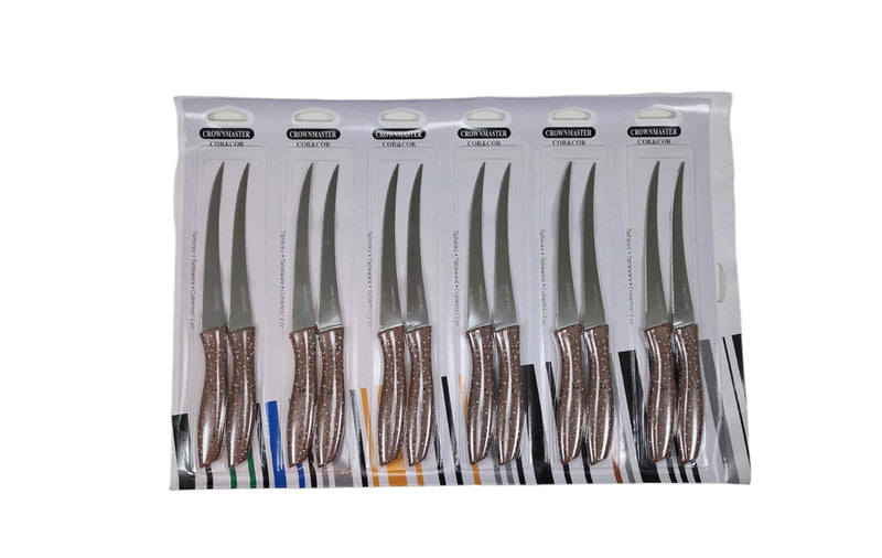 dotted brown knife 