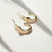 Single gold heart-shaped earring – SpotNGrab Lebanon romantic minimalist jewelry