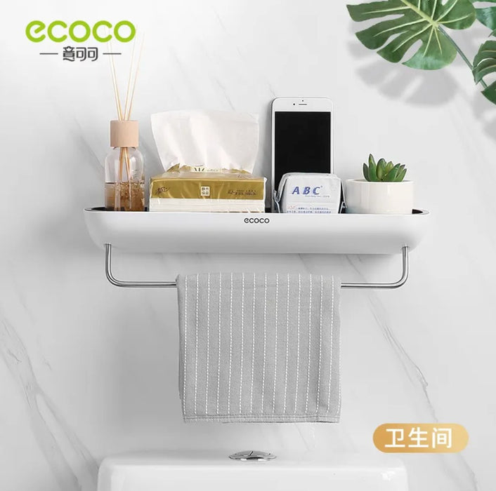 ecoco bathroom shelf organizer