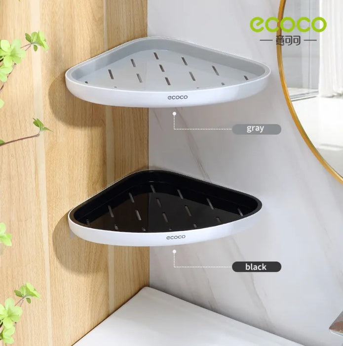 Ecoco space saving shower bathroom storage shelf