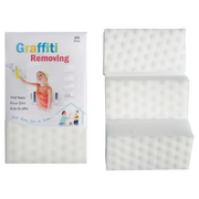Magic sponge removing kids drawings and graffiti from wall available at spotngrab lebanon
