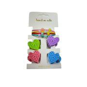 heart design clips and band