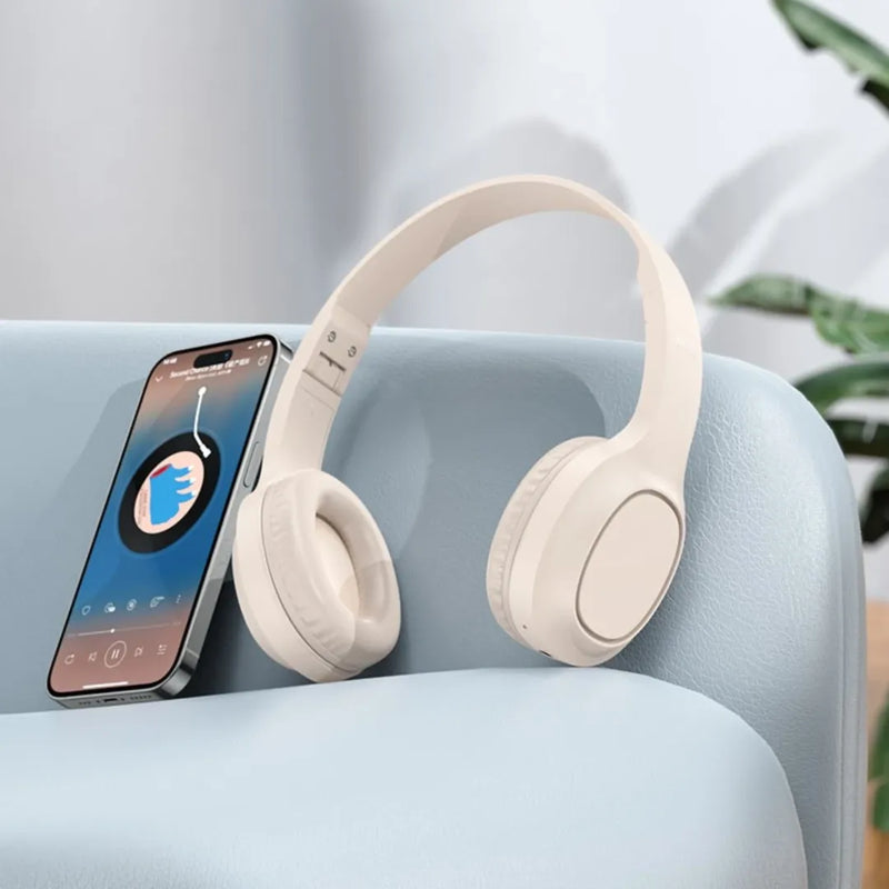W46 Charm wireless headphones in Lebanon – foldable Bluetooth 5.3 headset on Spotngrab.