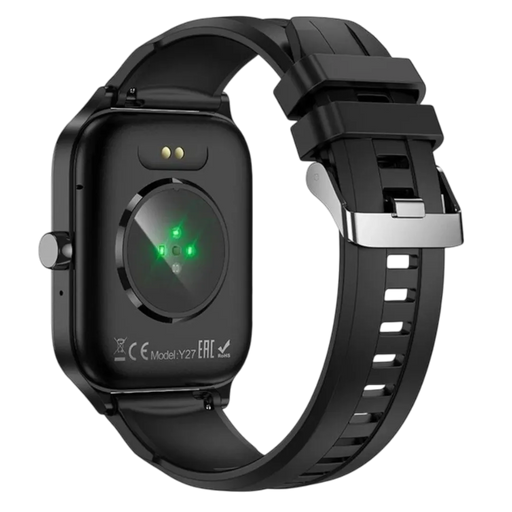 Hoco Y27 Smart Watch in Black – Bluetooth calling version with 1.81 inch screen on Spotngrab Lebanon.