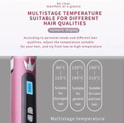 Kemei KM-1718 professional ceramic hair curler wand available at Spotngrab Lebanon