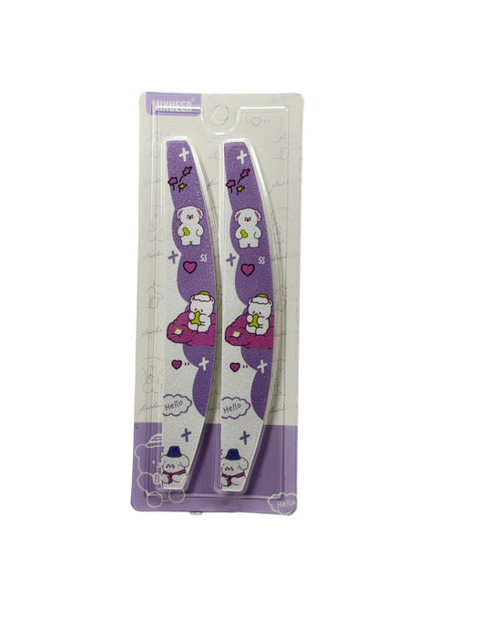 2 pcs kitty Nail File Set