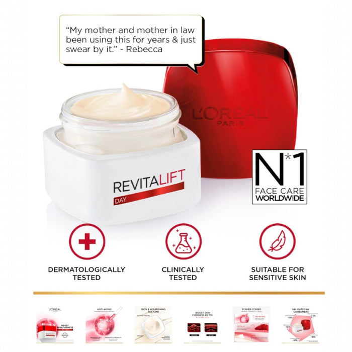 L’Oreal Revitalift Hydrating Anti-Aging Day Cream – SpotNGrab Lebanon