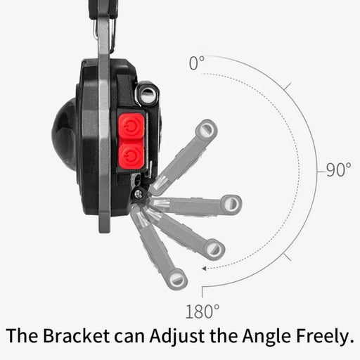 Using the strong magnetic backing of a mini work light on a car hood during a night roadside breakdown spotngrab Lebanon