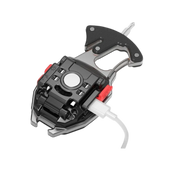 Multi-purpose rechargeable LED emergency keychain light displaying the bright flood beam and integrated tool attachments on Spotngrab Lebanon.
