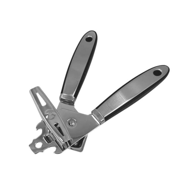 Heavy-duty chrome can opener with integrated bottle opener available on Spotngrab Lebanon.