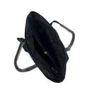 Black tote bag with matching pouch – MiuMiu-inspired set Lebanon