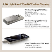 Momax Q.MAG X1 10000mAh Wireless Battery Pack in Gold – Fast Charging Power Bank for iPhone at SpotnGrab Lebanon