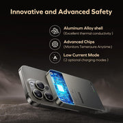 Momax Q.MAG X1 10000mAh Wireless Battery Pack in Gold – Fast Charging Power Bank for iPhone at SpotnGrab Lebanon