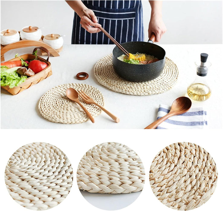 Placemat Round Rattan Table Mats