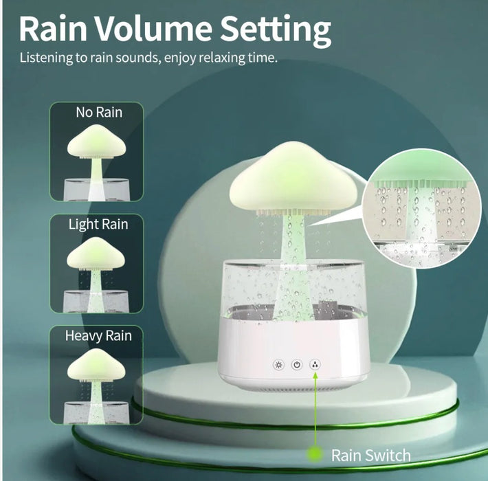 Rain Cloud Humidifier with remote control