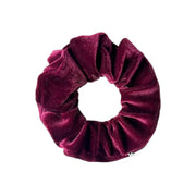 Velvet stash scrunchie with hidden zipper pocket for cash and keys - SpotNGrab Lebanon lifestyle accessory.