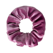 Velvet stash scrunchie with hidden zipper pocket for cash and keys - SpotNGrab Lebanon lifestyle accessory.