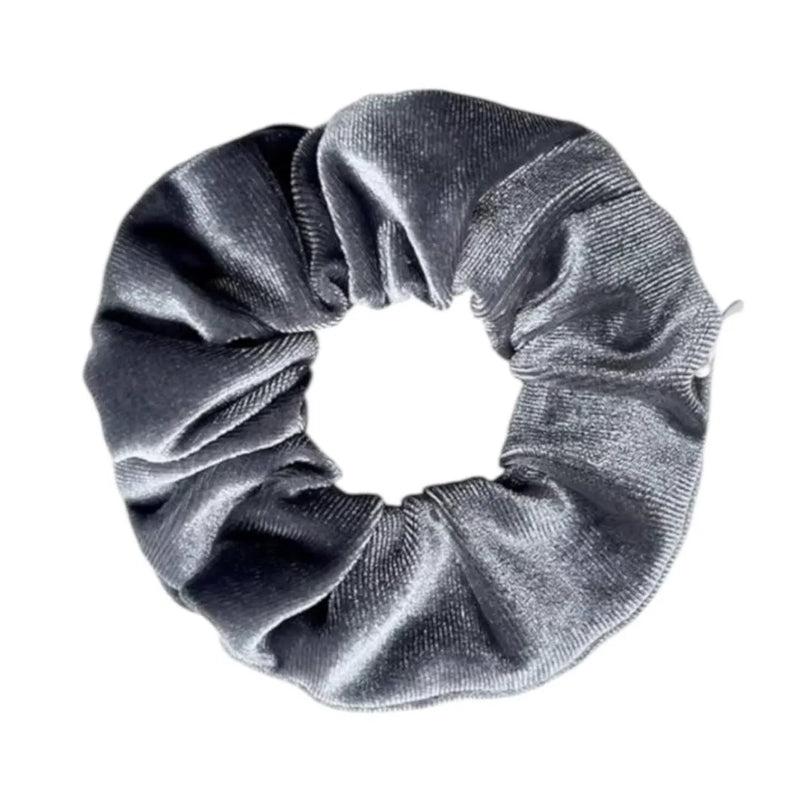 Velvet stash scrunchie with hidden zipper pocket for cash and keys - SpotNGrab Lebanon lifestyle accessory.