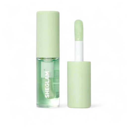 Sheglam Ice Queen Plumping Lip Gloss in sleek tube – clear high-shine formula with cooling effect for fuller, glossy lips