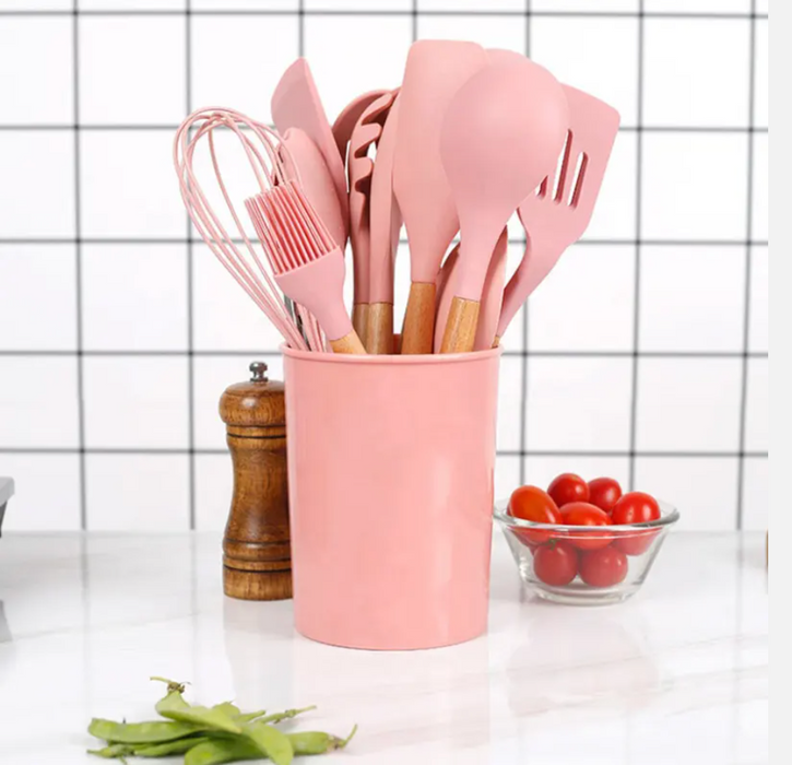 Silicone Kitchen Cooking Set