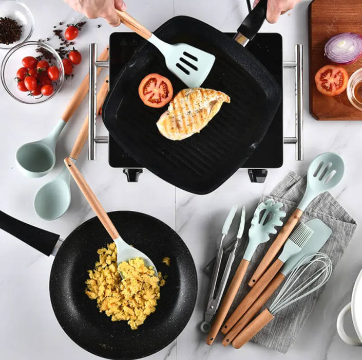 Silicone Kitchen Cooking Set