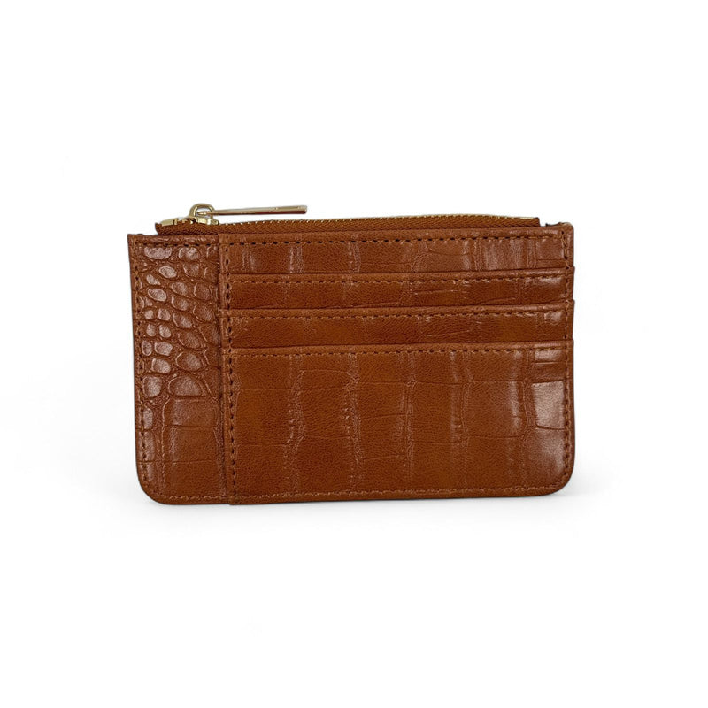 Women’s Zippered Card Holder – Compact Pocket Wallet