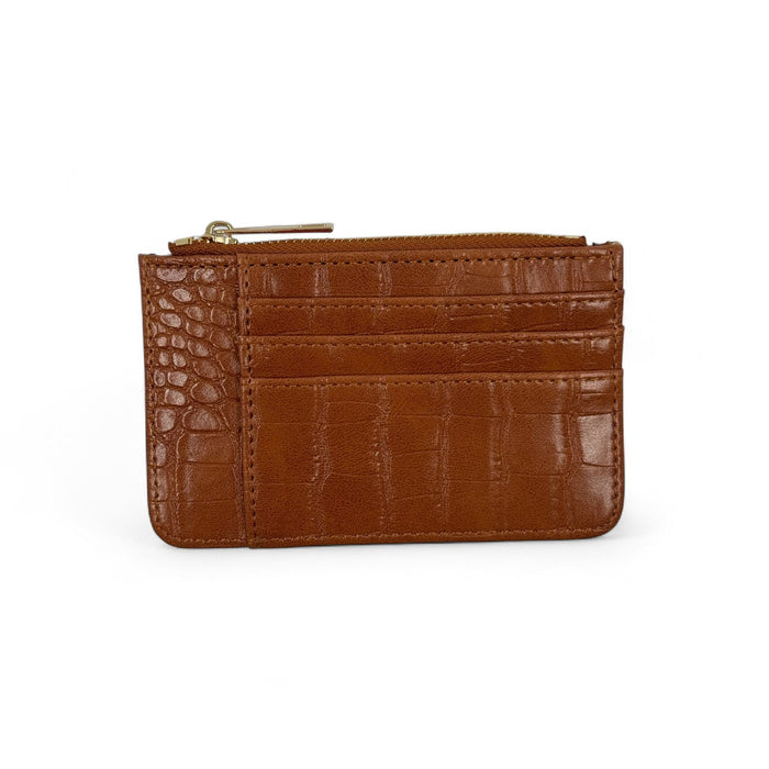 Women’s Zippered Card Holder – Compact Pocket Wallet