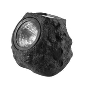 Natural stone-shaped solar garden light for outdoor landscaping - Spotngrab Lebanon garden decor.
