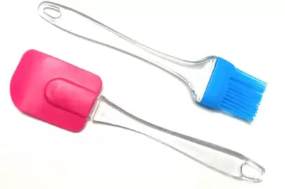 Silicone Set of 2 "Brush & Spatula"