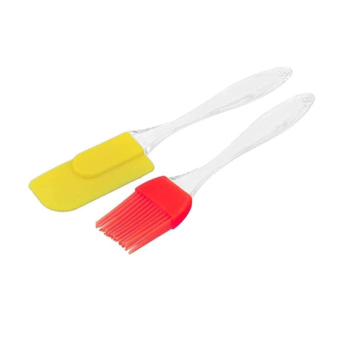 Silicone Set of 2 "Brush & Spatula"