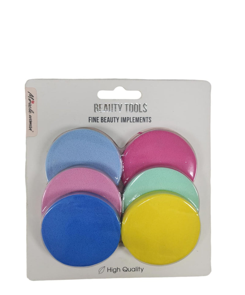 sponge makeup 6 round spotngrab