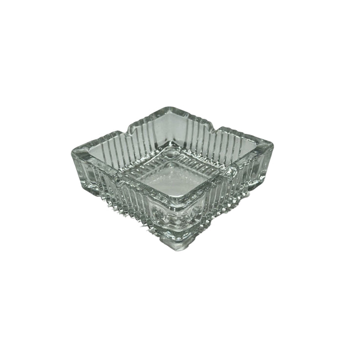 Ashtray Square Crystal clear