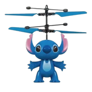 Stitch motion sensor flying helicopter toy in blue – hand-controlled drone for kids on Spotngrab Lebanon.