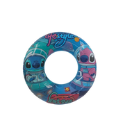 70cm blue cosmic-themed Disney Stitch and Angel in space suits inflatable swim ring on Spotngrab Lebanon.
