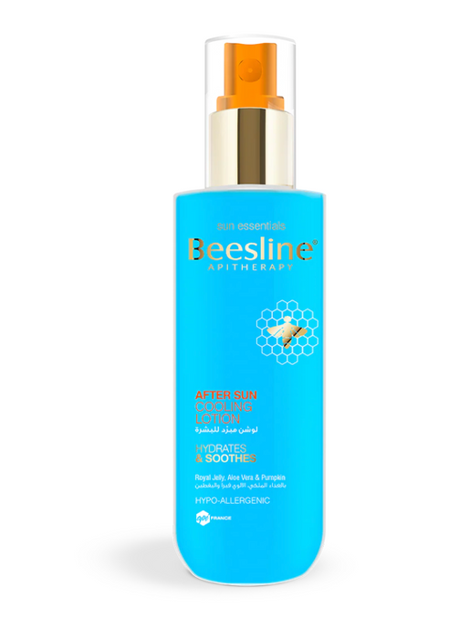 Beesline After Sun Lotion for soothing and hydrating sunburned skin