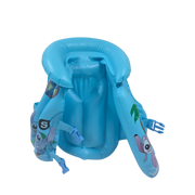 Blue inflatable children's swimming vest featuring Disney Stitch character art on Spotngrab Lebanon.