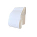 Roll of 250 strong thermal white labels, 4"x 4" inch size, waterproof with strong adhesive, core size 25mm available at spotngrab lebanon
